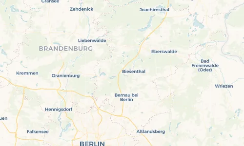 Regenradar Vorschaubild - Aktuelle Niederschläge in Lanke und Umgebung