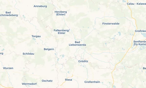 Regenradar Vorschaubild - Aktuelle Niederschläge in Lausitz und Umgebung