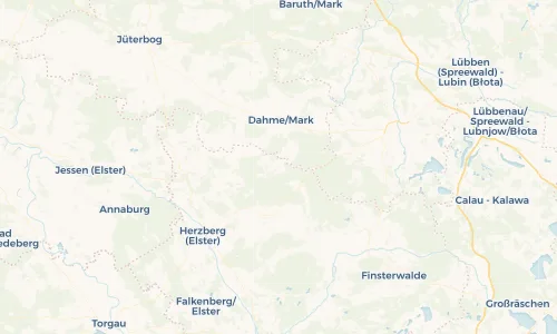 Regenradar Vorschaubild - Aktuelle Niederschläge in Lebusa und Umgebung