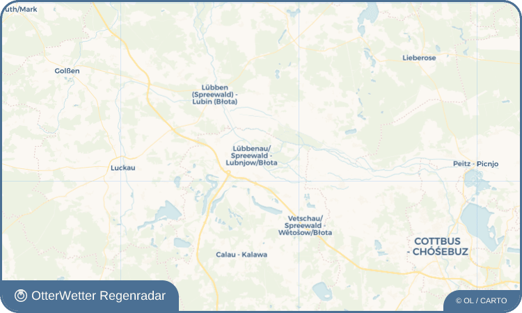 OtterWetter Regenradar-Widget Lehde - Lědy