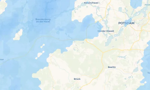Regenradar Vorschaubild - Aktuelle Niederschläge in Lehnin und Umgebung