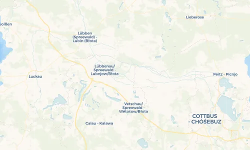Regenradar Vorschaubild - Aktuelle Niederschläge in Leipe - Lipje und Umgebung