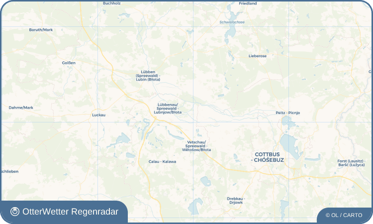 OtterWetter Regenradar-Widget Leipe - Lipje