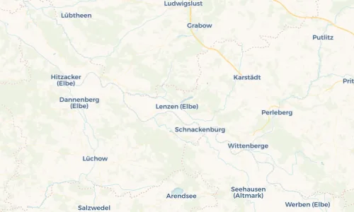 Regenradar Vorschaubild - Aktuelle Niederschläge in Lenzen (Elbe) und Umgebung