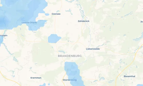 Regenradar Vorschaubild - Aktuelle Niederschläge in Liebenberg und Umgebung