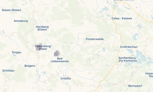 Regenradar Vorschaubild - Aktuelle Niederschläge in Lindena und Umgebung