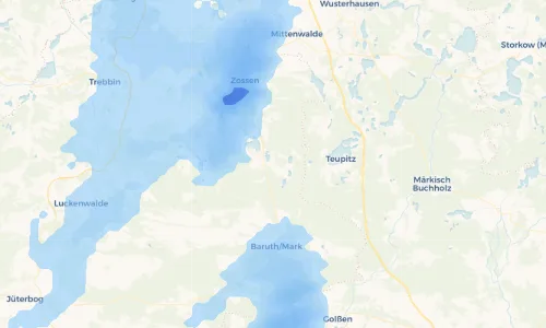 Regenradar Vorschaubild - Aktuelle Niederschläge in Lindenbrück und Umgebung