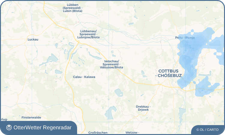 OtterWetter Regenradar-Widget Lobendorf - Łoboźice