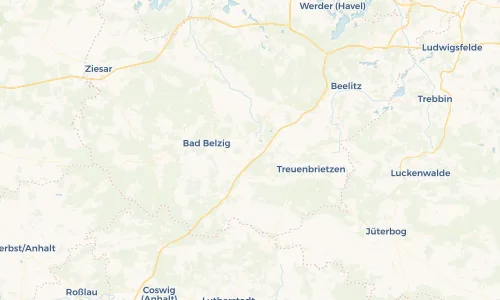 Regenradar Vorschaubild - Aktuelle Niederschläge in Locktow und Umgebung