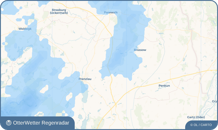 OtterWetter Regenradar-Widget Ludwigsburg