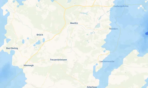 Regenradar Vorschaubild - Aktuelle Niederschläge in Lühsdorf und Umgebung