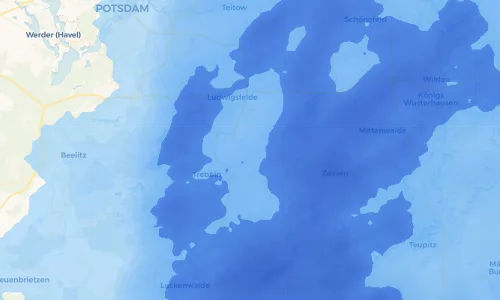 Regenradar Vorschaubild - Aktuelle Niederschläge in Märkisch Wilmersdorf und Umgebung