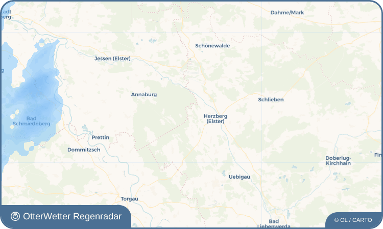 OtterWetter Regenradar-Widget Mahdel