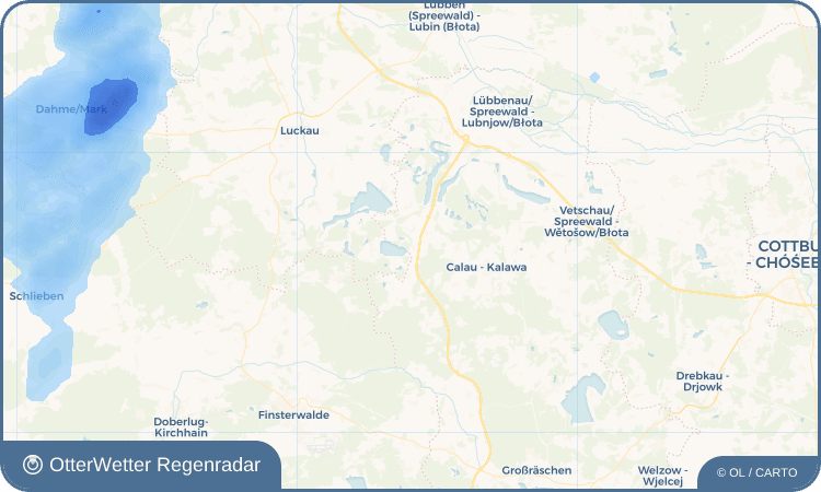 OtterWetter Regenradar-Widget Mallenchen - Jazorce