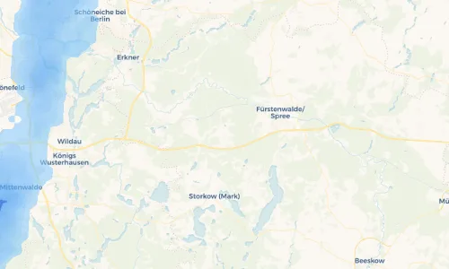 Regenradar Vorschaubild - Aktuelle Niederschläge in Markgrafpieske und Umgebung