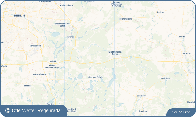OtterWetter Regenradar-Widget Markgrafpieske