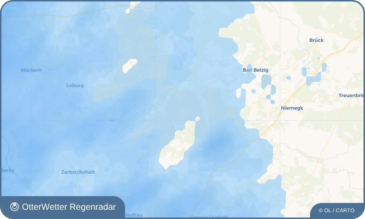 OtterWetter Regenradar-Widget Medewitzerhütten