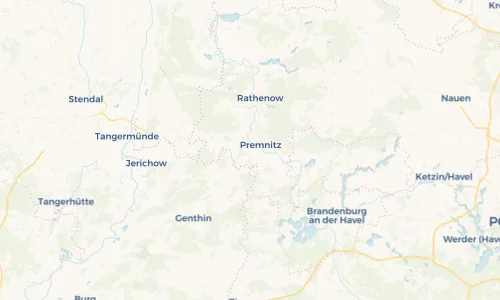 Regenradar Vorschaubild - Aktuelle Niederschläge in Milow und Umgebung