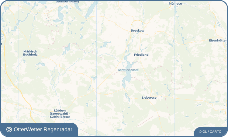 OtterWetter Regenradar-Widget Mittweide