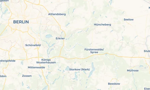 Regenradar Vorschaubild - Aktuelle Niederschläge in Mönchwinkel und Umgebung
