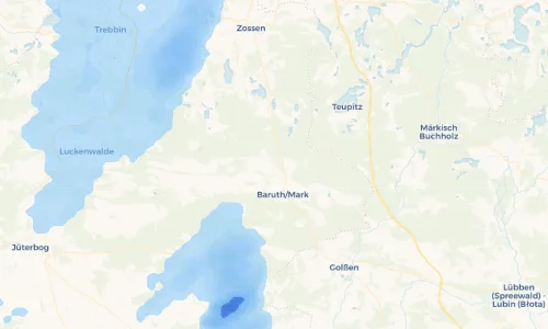 Regenradar Vorschaubild - Aktuelle Niederschläge in Mückendorf und Umgebung