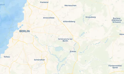 Regenradar Vorschaubild - Aktuelle Niederschläge in Münchehofe und Umgebung