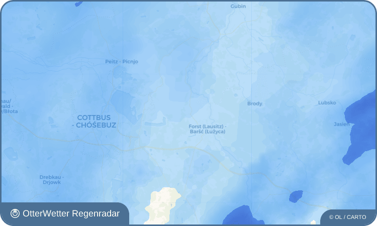 OtterWetter Regenradar-Widget Mulknitz - Małksa