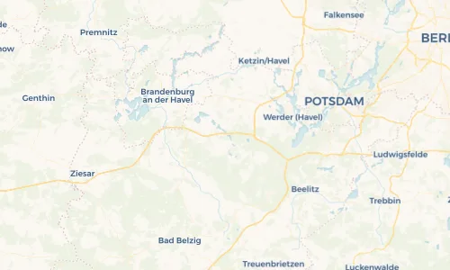 Regenradar Vorschaubild - Aktuelle Niederschläge in Nahmitz und Umgebung