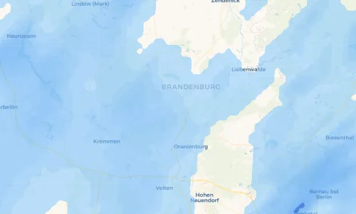 Regenradar Vorschaubild - Aktuelle Niederschläge in Nassenheide und Umgebung