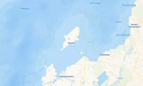 Regenradar Vorschaubild - Aktuelle Niederschläge in Nauen und Umgebung