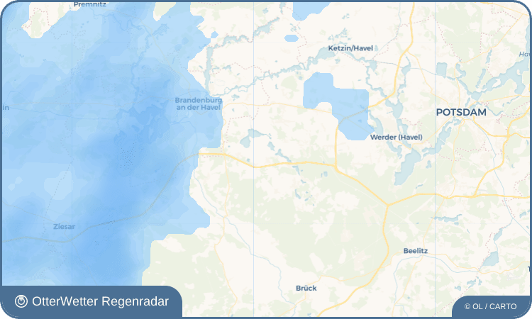 OtterWetter Regenradar-Widget Netzen