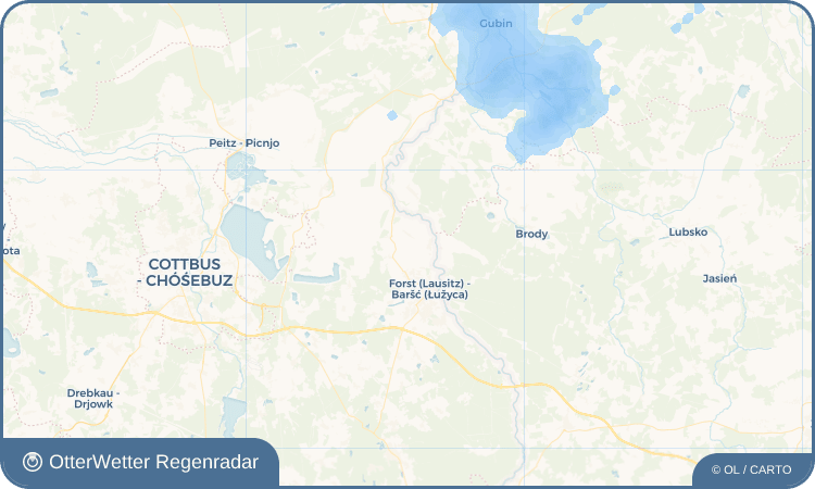 OtterWetter Regenradar-Widget Neu Sacro - Nowy Zakrjow