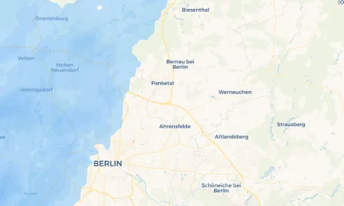 Regenradar Vorschaubild - Aktuelle Niederschläge in Neu Schwanebeck und Umgebung