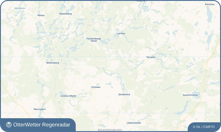 OtterWetter Regenradar-Widget Neubau