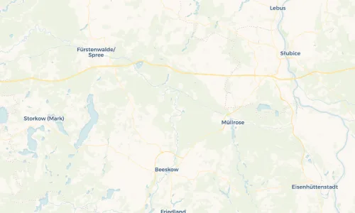 Regenradar Vorschaubild - Aktuelle Niederschläge in Neubrück (Spree) und Umgebung