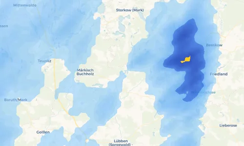 Regenradar Vorschaubild - Aktuelle Niederschläge in Neuendorf am See und Umgebung