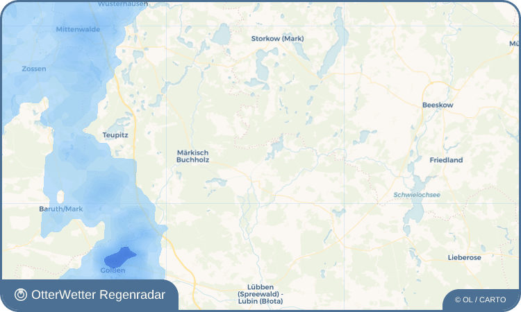 OtterWetter Regenradar-Widget Neuendorf am See