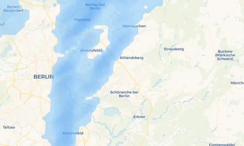 Regenradar Vorschaubild - Aktuelle Niederschläge in Neuenhagen bei Berlin und Umgebung