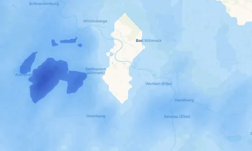 Regenradar Vorschaubild - Aktuelle Niederschläge in Neukirchen (Altmark) und Umgebung