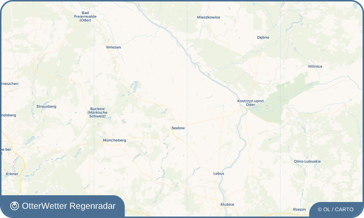 OtterWetter Regenradar-Widget Neulangsow