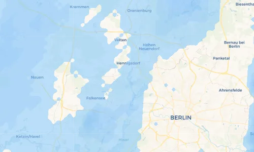 Regenradar Vorschaubild - Aktuelle Niederschläge in Nieder Neuendorf und Umgebung