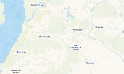Regenradar Vorschaubild - Aktuelle Niederschläge in Niederfinow und Umgebung