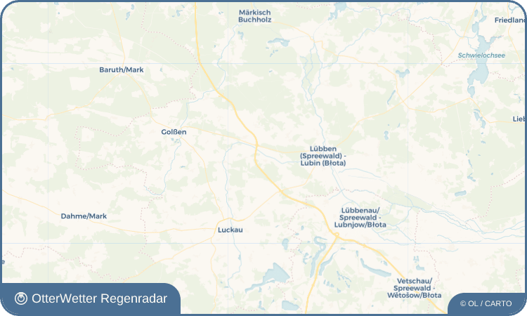 OtterWetter Regenradar-Widget Niewitz