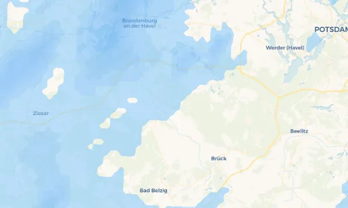 Regenradar Vorschaubild - Aktuelle Niederschläge in Oberjünne und Umgebung
