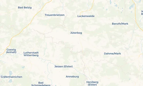 Regenradar Vorschaubild - Aktuelle Niederschläge in Oehna und Umgebung