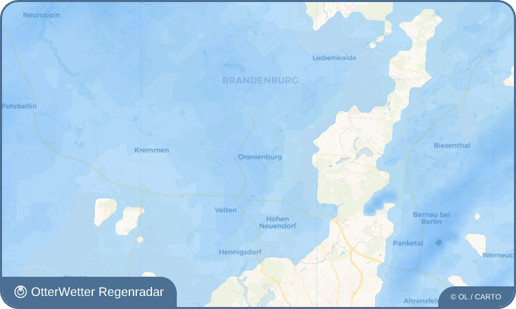 Widget-Vorschau für Oranienburg Wetter-Widget-Vorschau mit Vorhersagedaten für Oranienburg