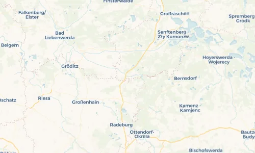 Regenradar Vorschaubild - Aktuelle Niederschläge in Ortrand und Umgebung