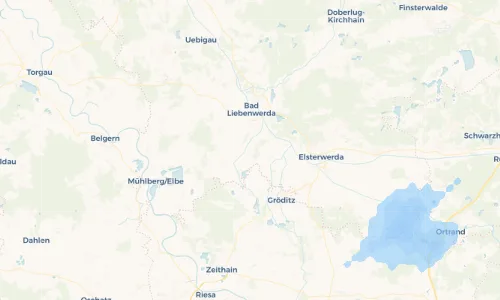 Regenradar Vorschaubild - Aktuelle Niederschläge in Oschätzchen und Umgebung