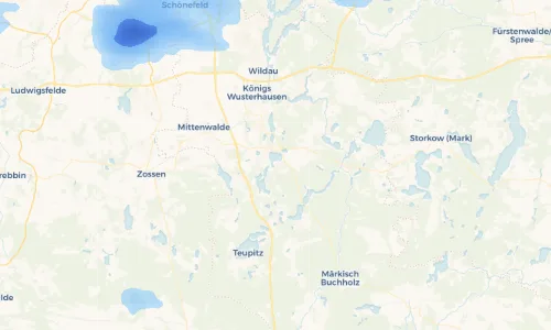 Regenradar Vorschaubild - Aktuelle Niederschläge in Pätz und Umgebung