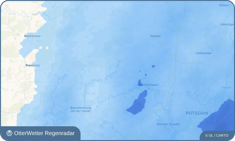 Widget-Vorschau für Päwesin Wetter-Widget-Vorschau mit Vorhersagedaten für Päwesin